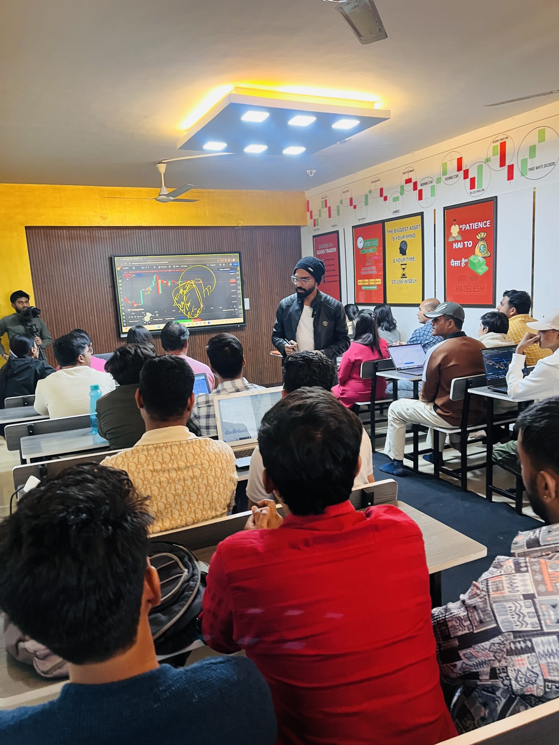 sharelesh trading academy best tradingclass in ndore