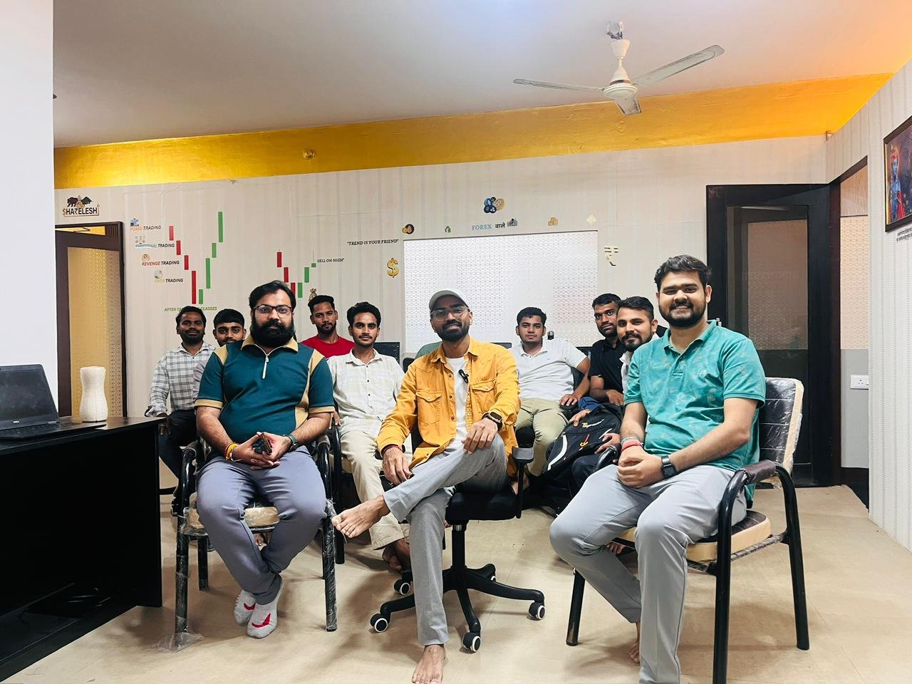 sharelesh trading academy students