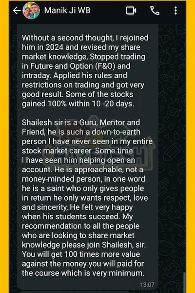 Student's Review sharelesh (1)