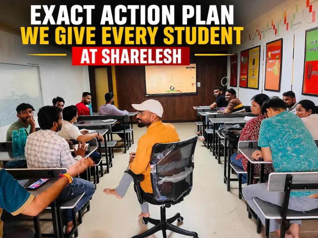 exact action plan we give every student at Sharelesh.