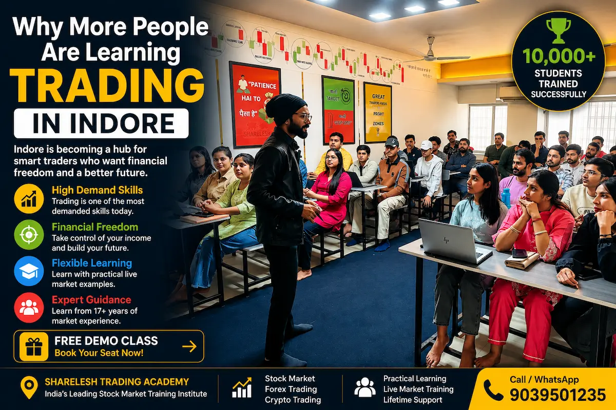 Trading Classes in Indore - Sharelesh Trading Academy